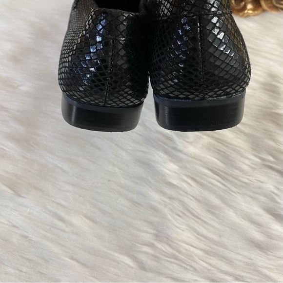 Stuart Weitzman Croc Jeweled Loafers - Picture 6 of 15